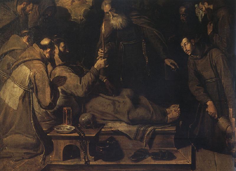 Bartolome Carducho Death of St.Francis France oil painting art